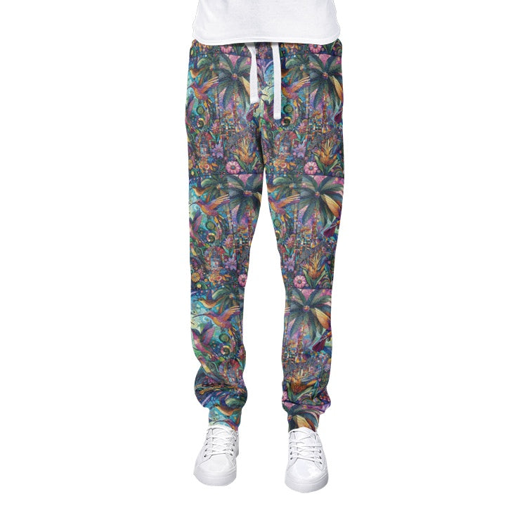 Hummingbird Kaleidoscope joggers sweatpants