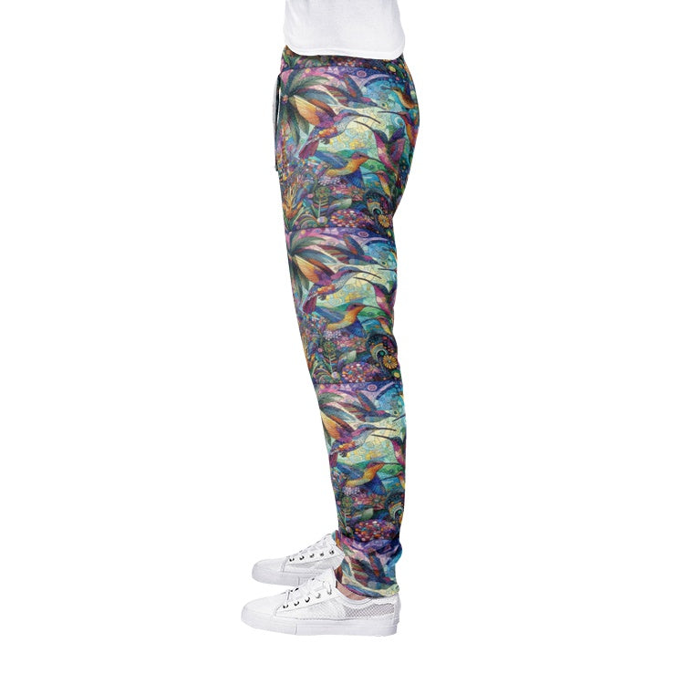 Hummingbird Kaleidoscope joggers sweatpants