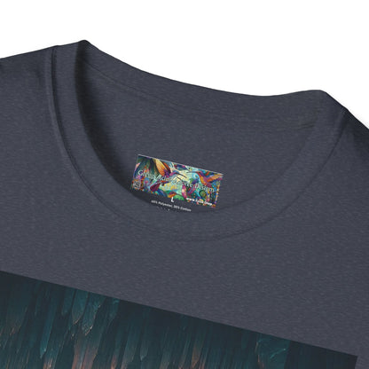 Cave Bats Unisex Softstyle T-Shirt - Soft & Stylish Graphic Tee - Gregg Acini Adoree Designs - T-Shirt