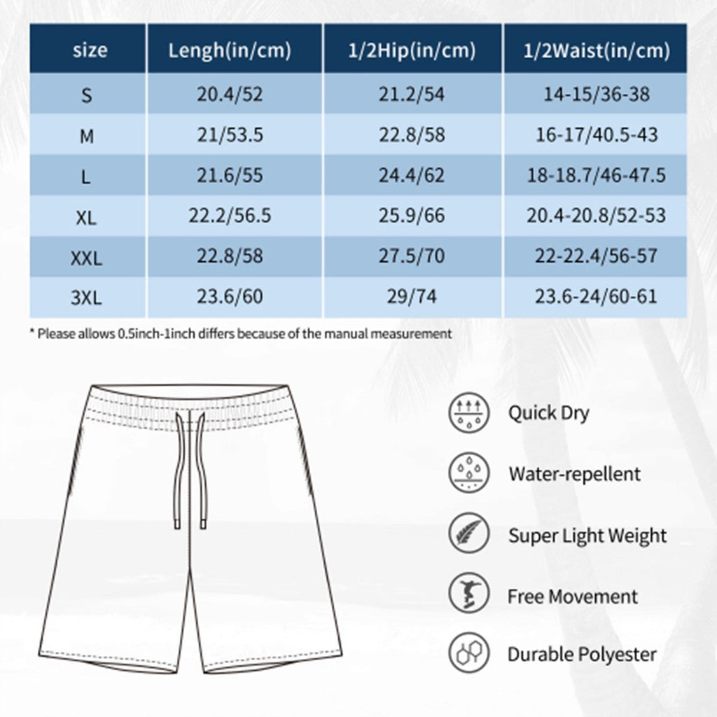 Chill Sloth Men's Beach Shorts - Gregg Acini Adoree Designs - Swimsuit