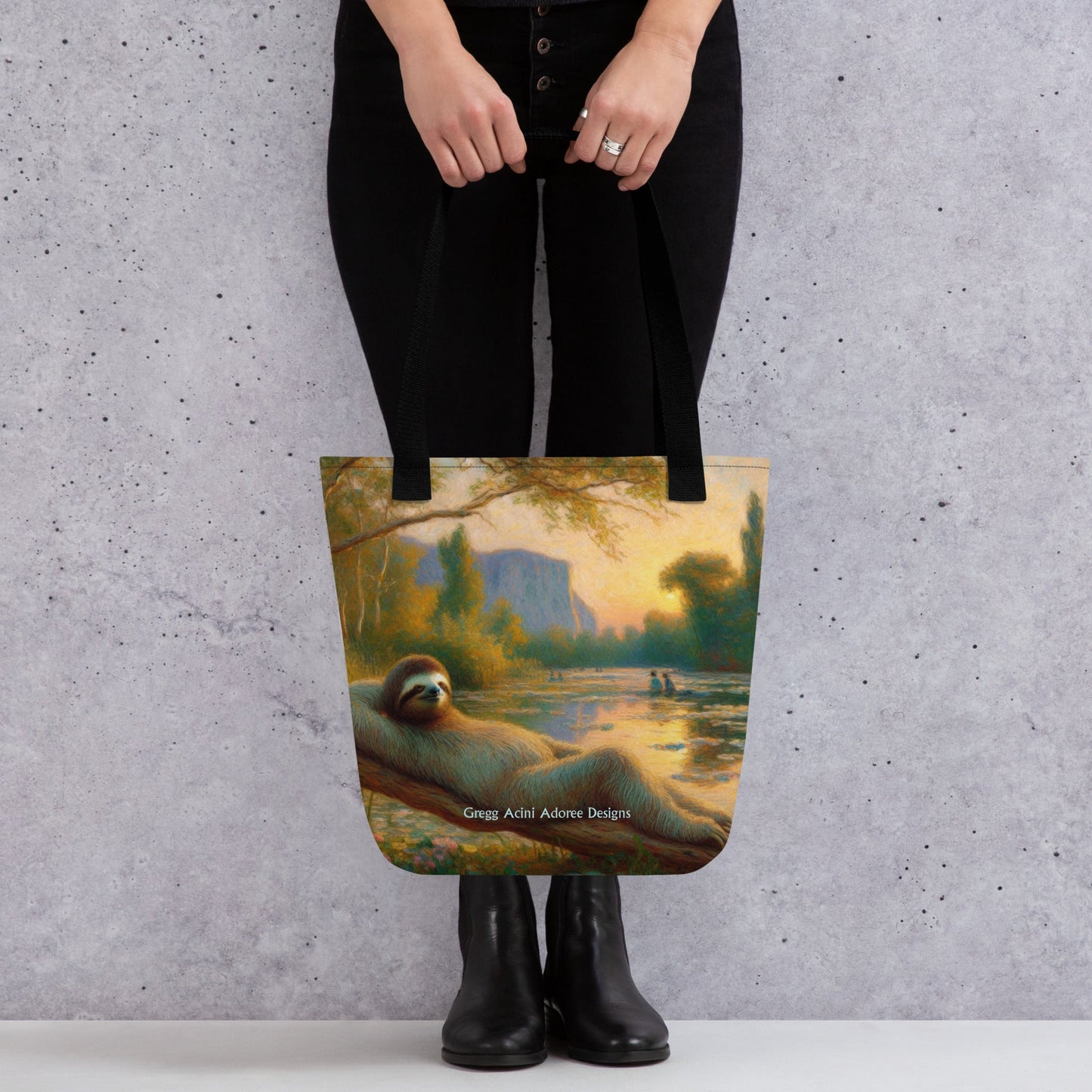 Chill Sloth Tote bag - Gregg Acini Adoree Designs - Tote Bag