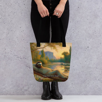 Chill Sloth Tote bag - Gregg Acini Adoree Designs - Tote Bag