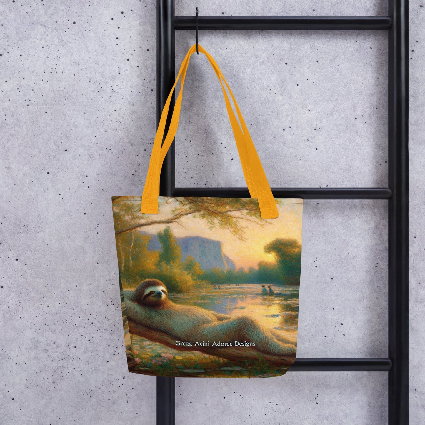Chill Sloth Tote bag - Gregg Acini Adoree Designs - Tote Bag
