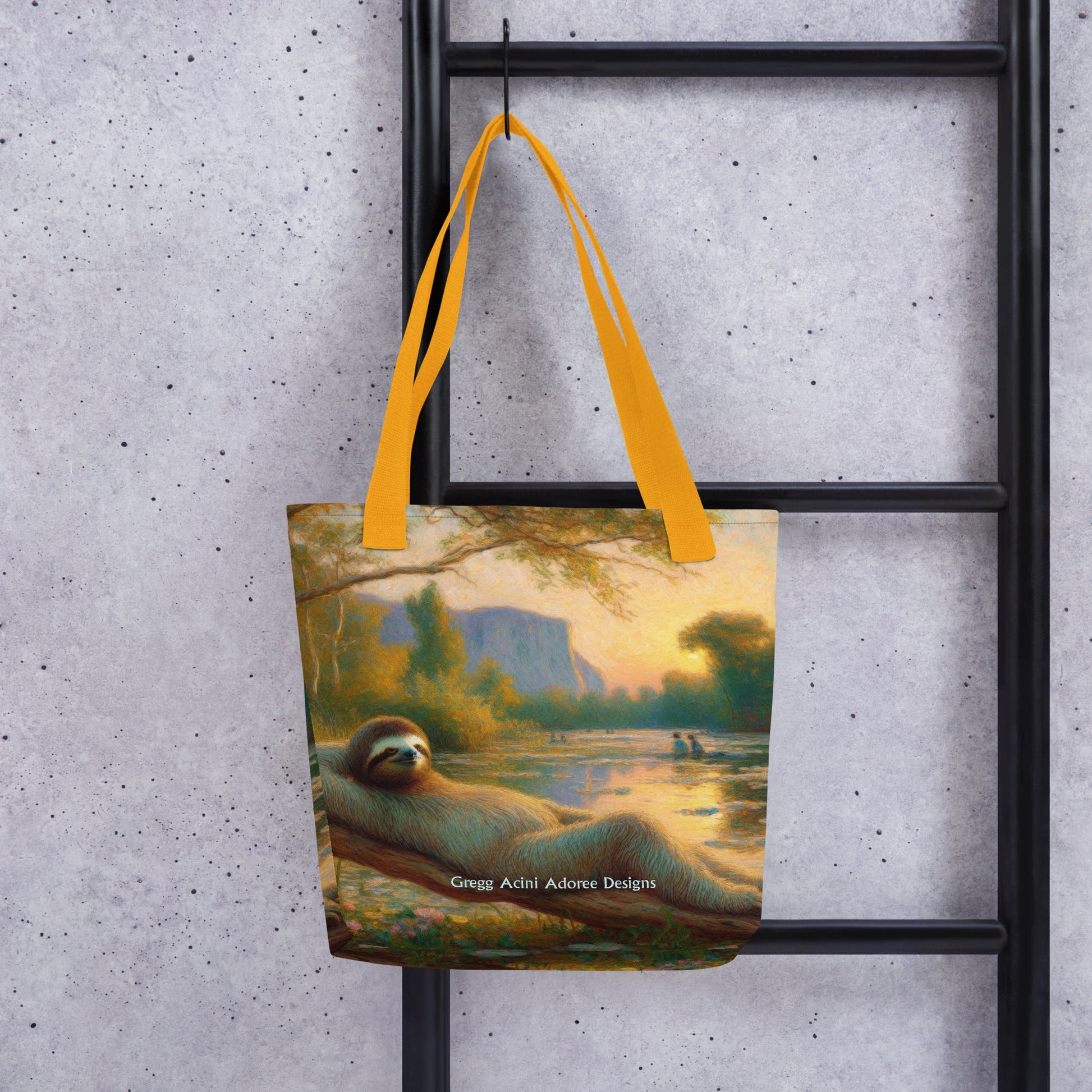Chill Sloth Tote bag - Gregg Acini Adoree Designs - Tote Bag