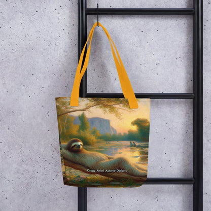 Chill Sloth Tote bag - Gregg Acini Adoree Designs - Tote Bag