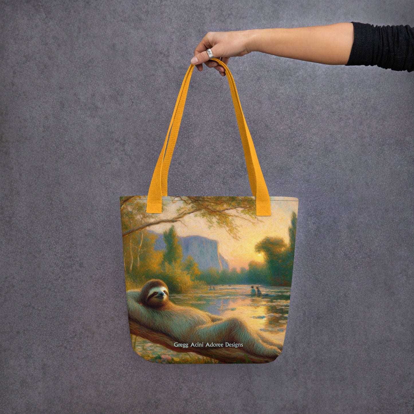 Chill Sloth Tote bag - Gregg Acini Adoree Designs - Tote Bag