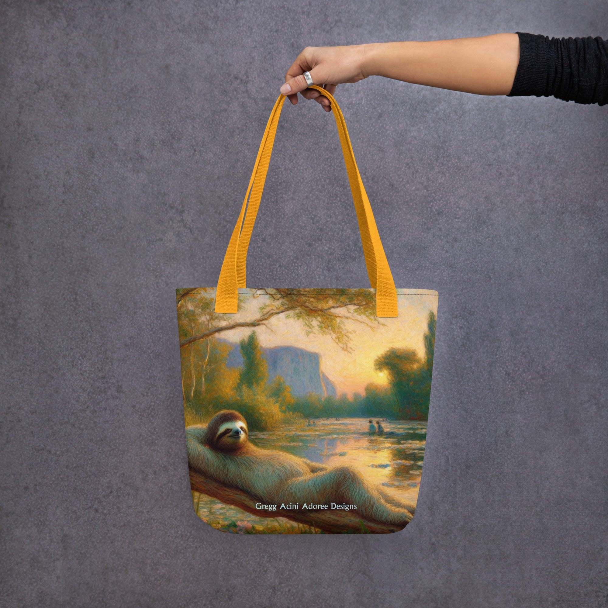 Chill Sloth Tote bag - Gregg Acini Adoree Designs - Tote Bag