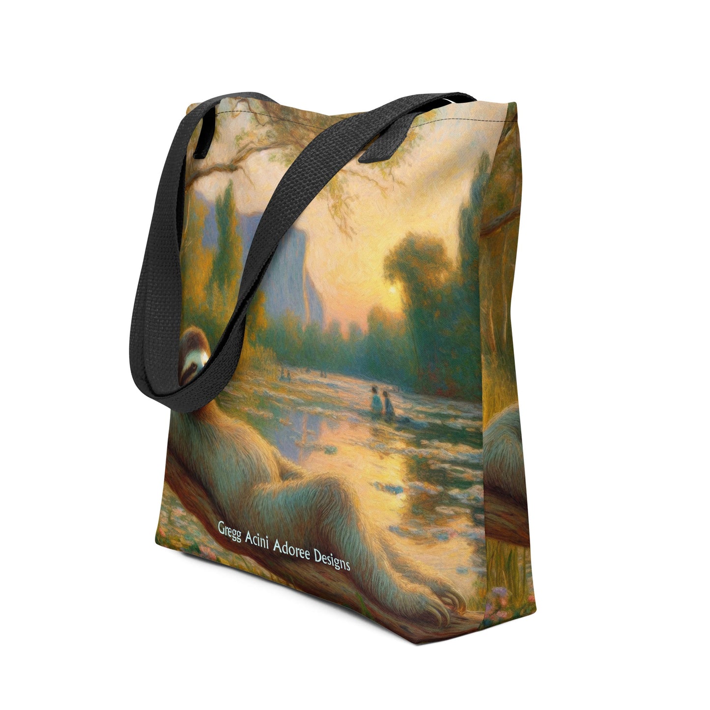 Chill Sloth Tote bag - Gregg Acini Adoree Designs - Tote Bag