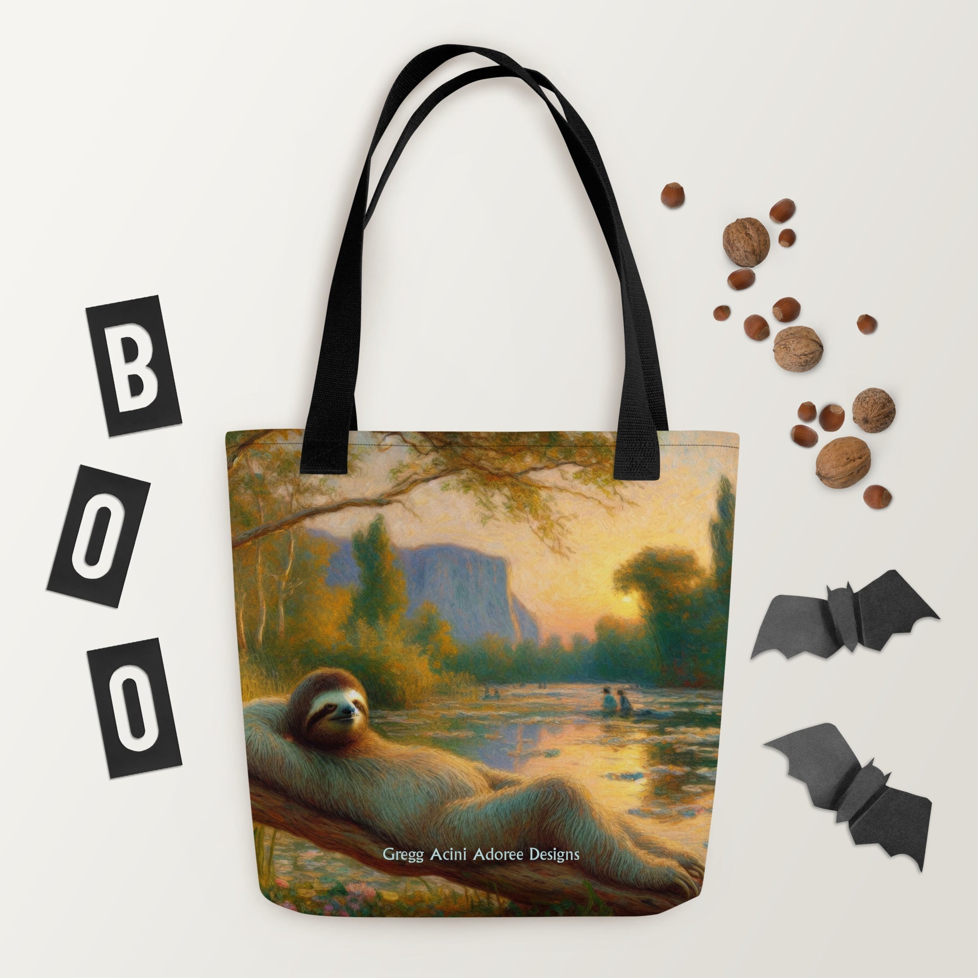 Chill Sloth Tote bag - Gregg Acini Adoree Designs - Tote Bag
