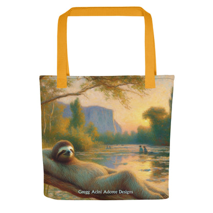 Chill Sloth Tote bag - Gregg Acini Adoree Designs - Tote Bag