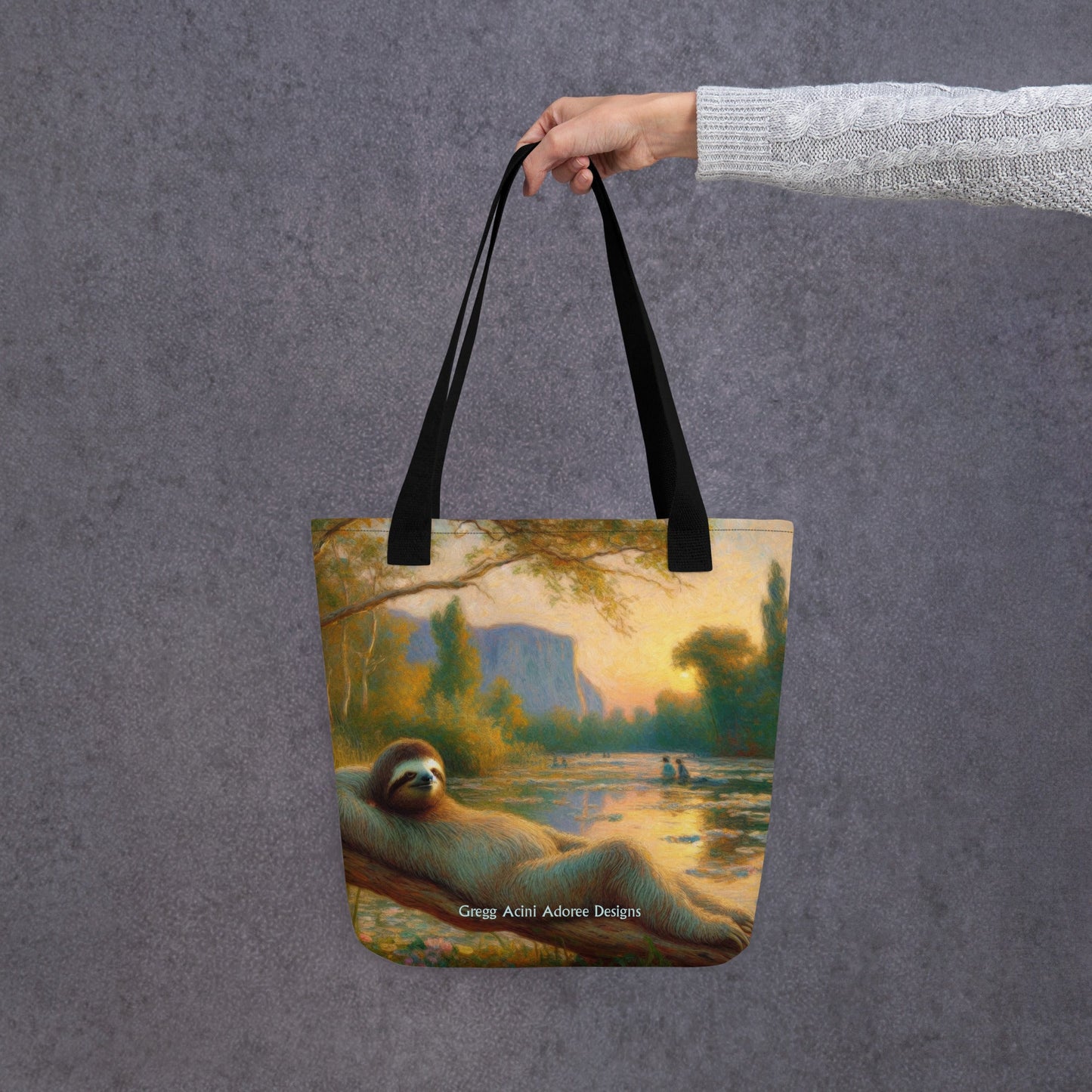 Chill Sloth Tote bag - Gregg Acini Adoree Designs - Tote Bag