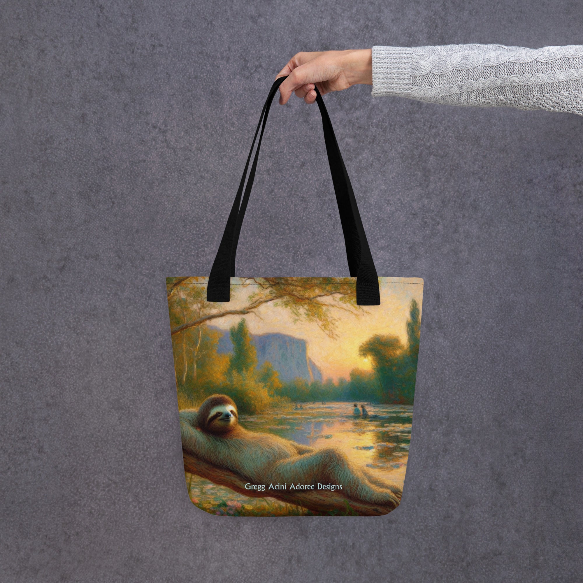Chill Sloth Tote bag - Gregg Acini Adoree Designs - Tote Bag