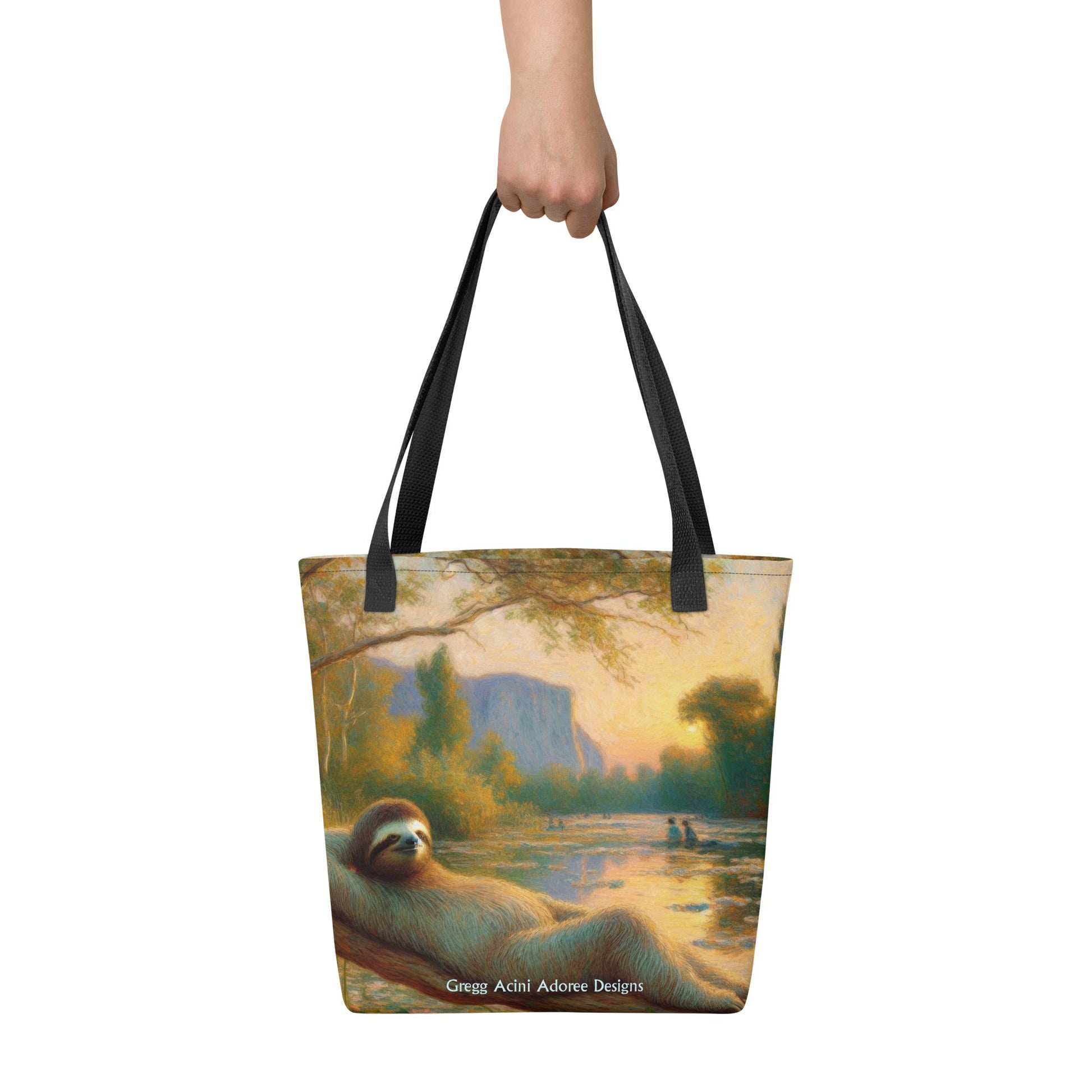 Chill Sloth Tote bag - Gregg Acini Adoree Designs - Tote Bag