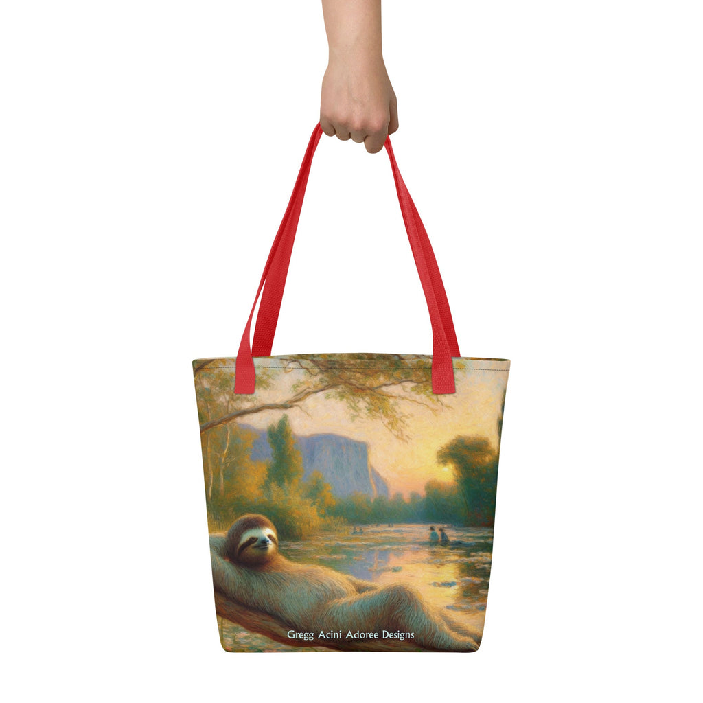 Chill Sloth Tote bag - Gregg Acini Adoree Designs - Tote Bag