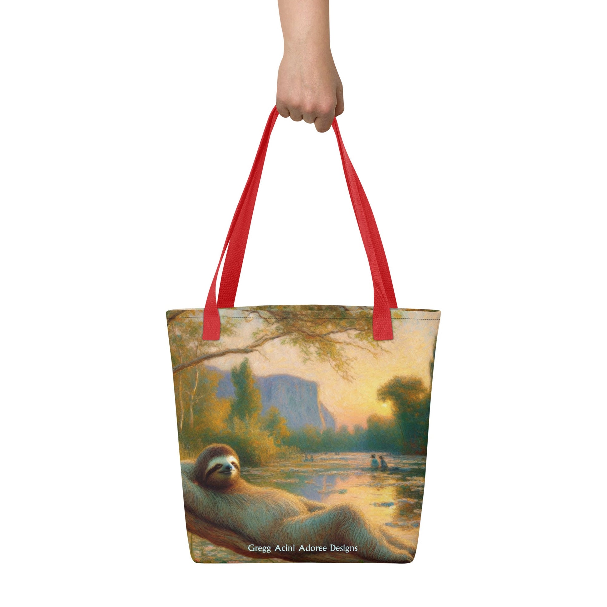 Chill Sloth Tote bag - Gregg Acini Adoree Designs - Tote Bag