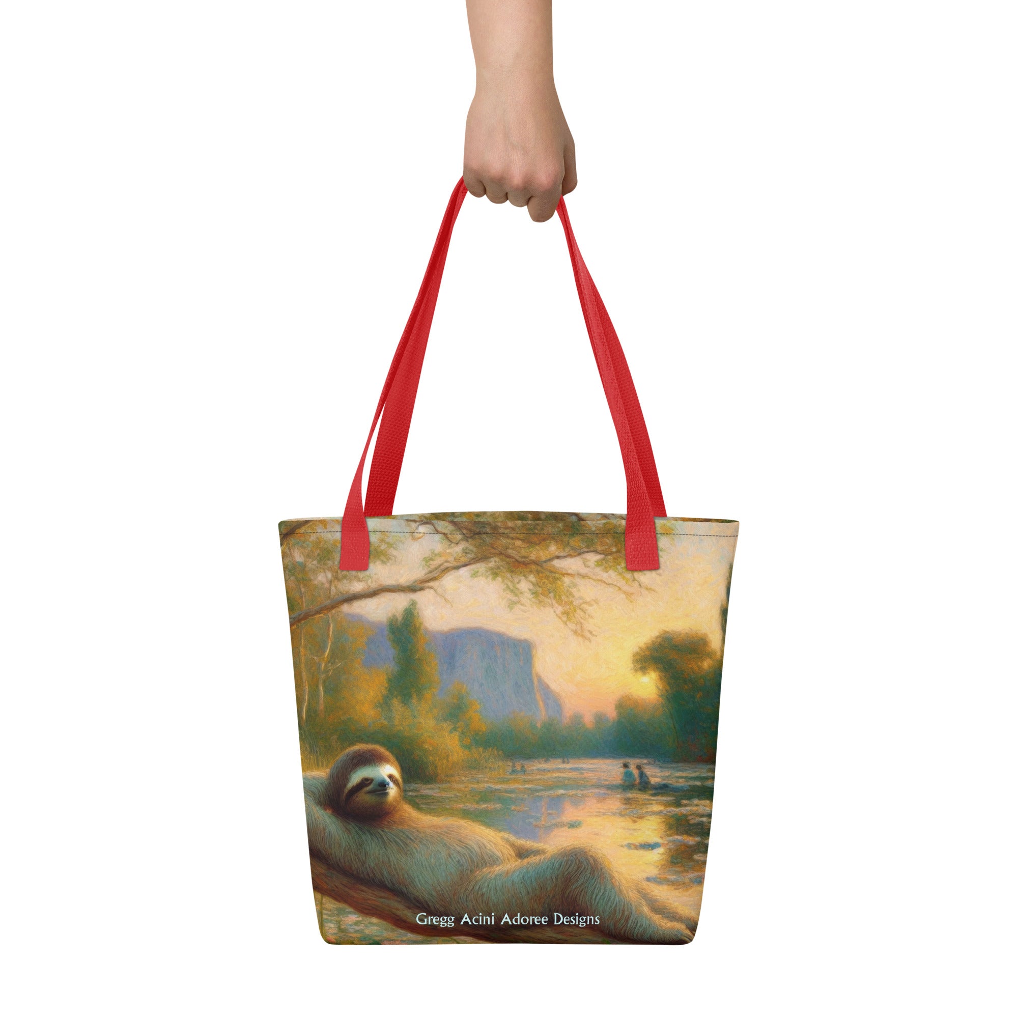 Chill Sloth Tote bag - Gregg Acini Adoree Designs - Tote Bag