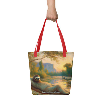 Chill Sloth Tote bag - Gregg Acini Adoree Designs - Tote Bag