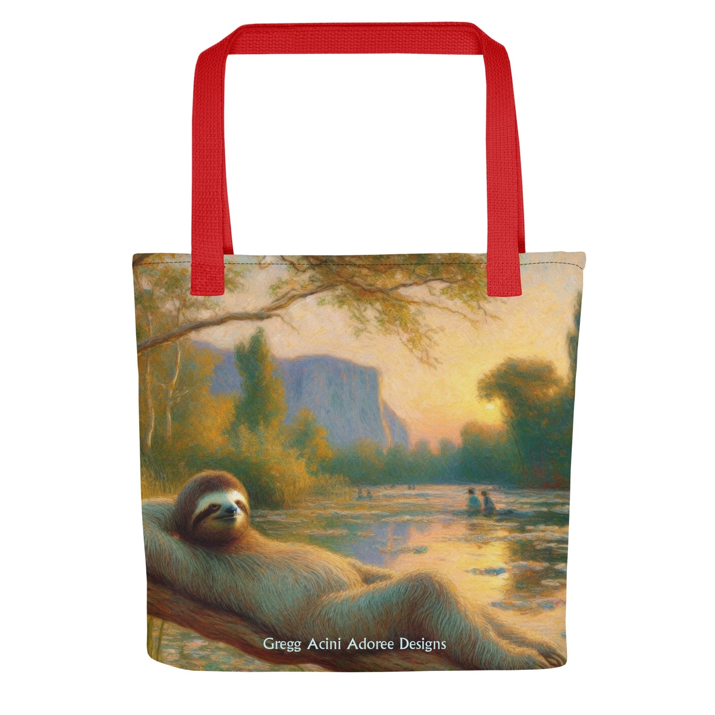 Chill Sloth Tote bag - Gregg Acini Adoree Designs - Tote Bag