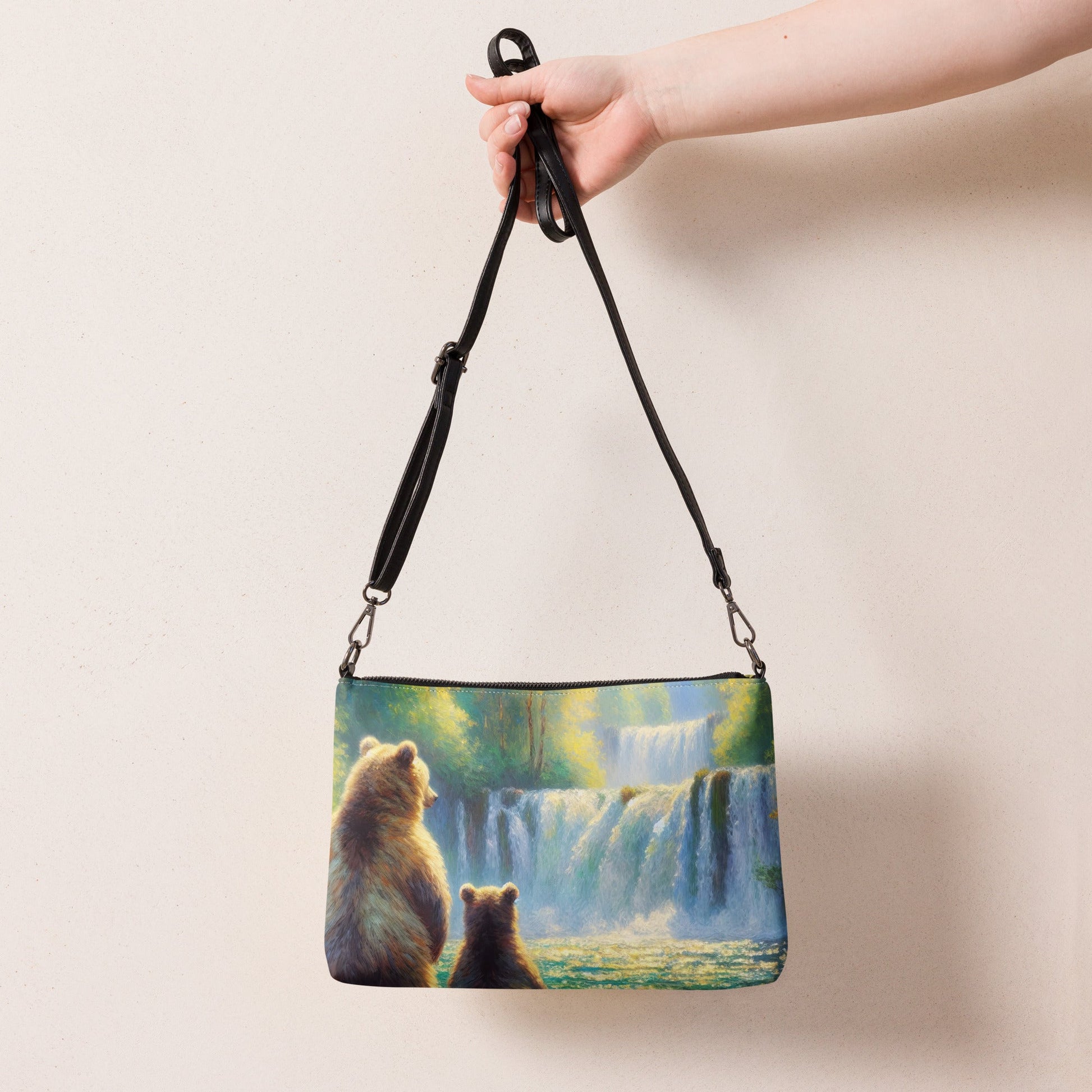 Choose the Bear 2 Crossbody bag - Gregg Acini Adoree Designs - Handbag