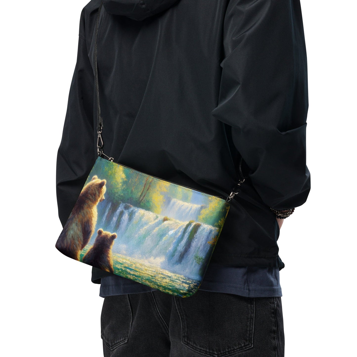 Choose the Bear 2 Crossbody bag - Gregg Acini Adoree Designs - Handbag