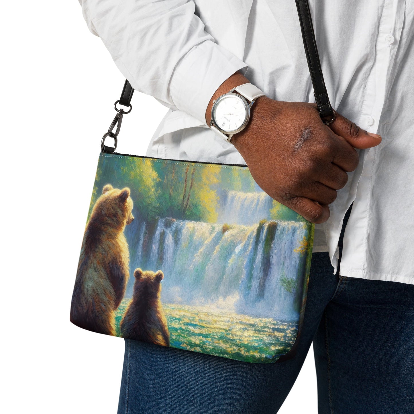 Choose the Bear 2 Crossbody bag - Gregg Acini Adoree Designs - Handbag