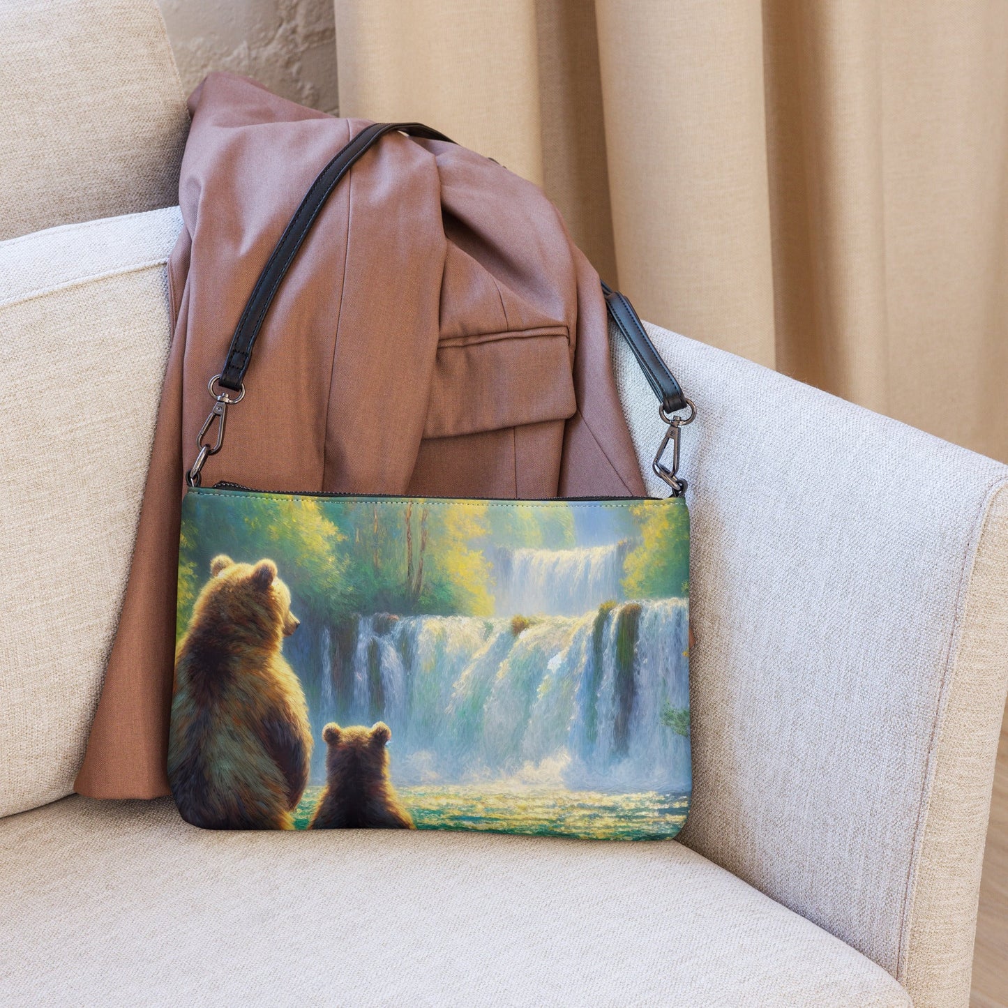 Choose the Bear 2 Crossbody bag - Gregg Acini Adoree Designs - Handbag