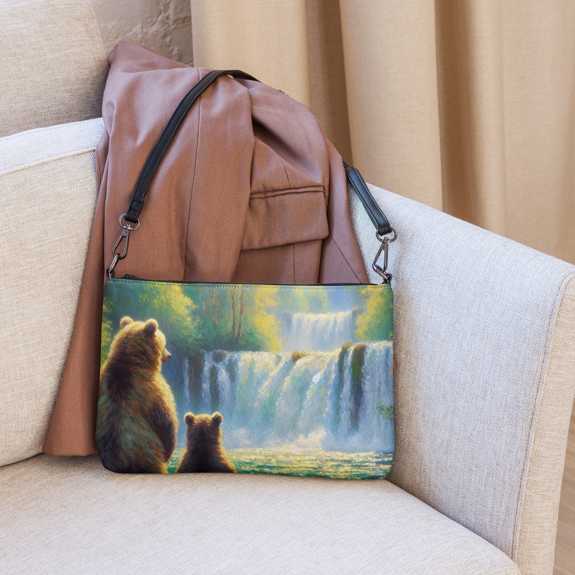 Choose the Bear 2 Crossbody bag - Gregg Acini Adoree Designs - Handbag