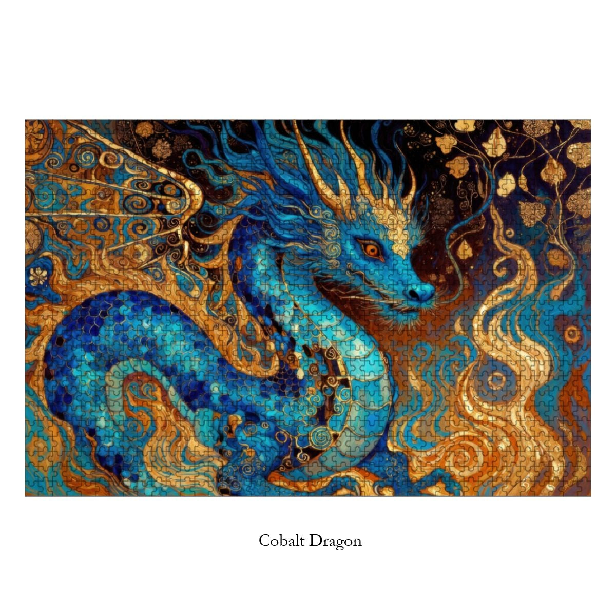 Dragon Art Wooden Jigsaw Puzzle — 1000 Pieces | Multiple Designs