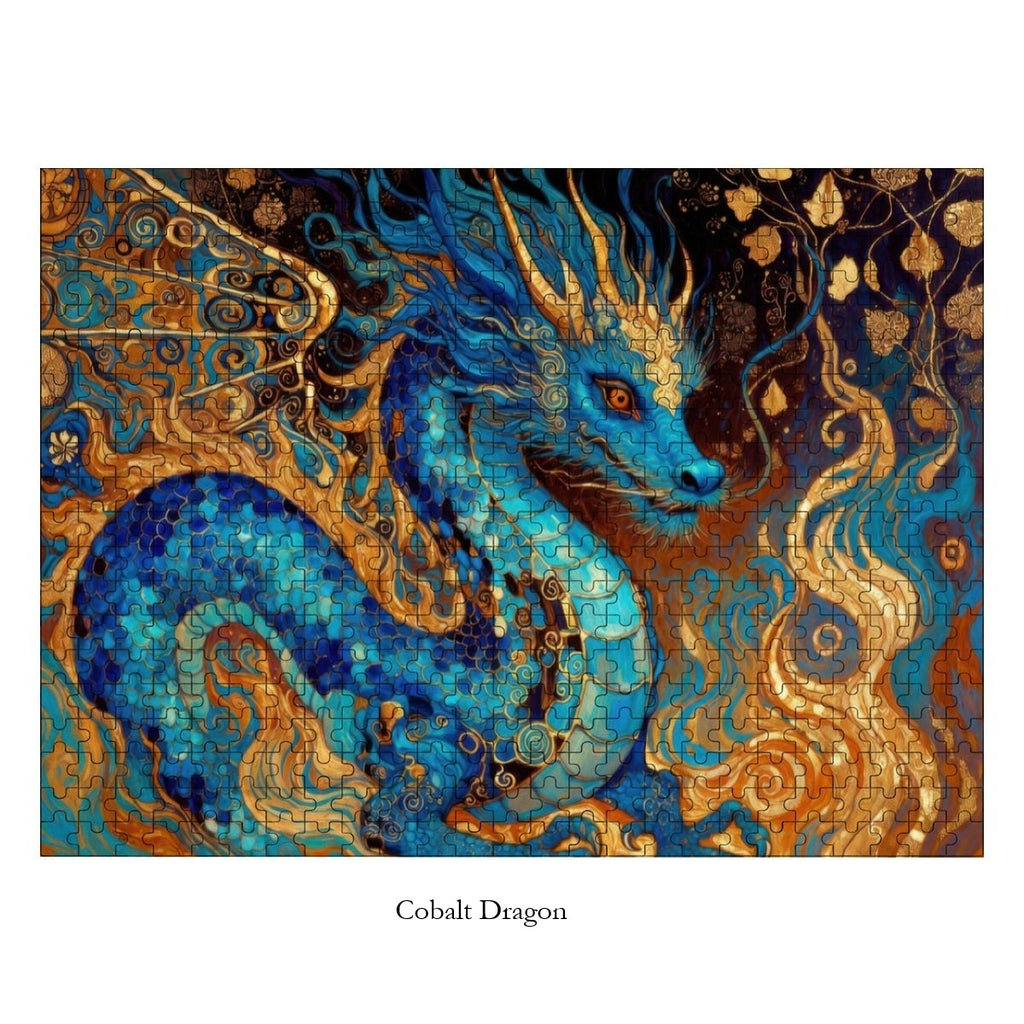 Dragon Art Wooden Jigsaw Puzzle — 500 Pieces | Multiple Designs