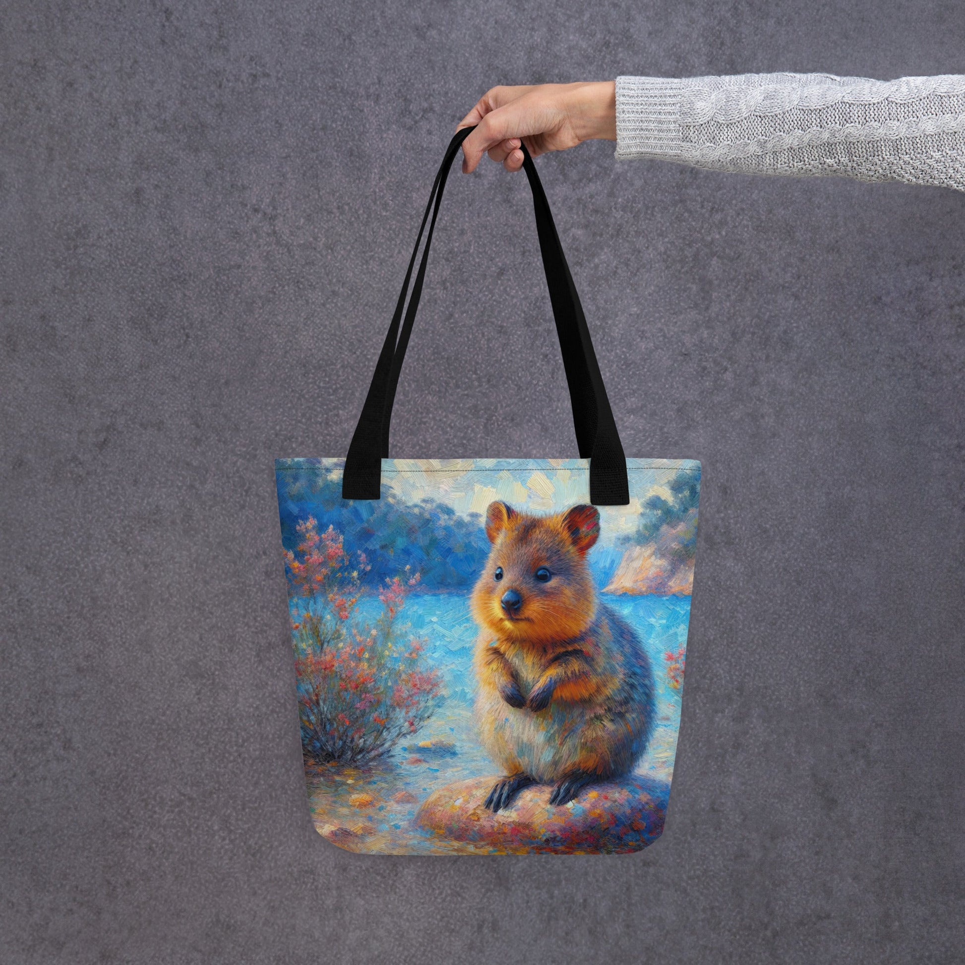 Cute Quokka Tote bag - Gregg Acini Adoree Designs - Tote Bag