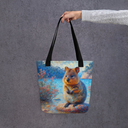 Cute Quokka Tote bag - Gregg Acini Adoree Designs - Tote Bag