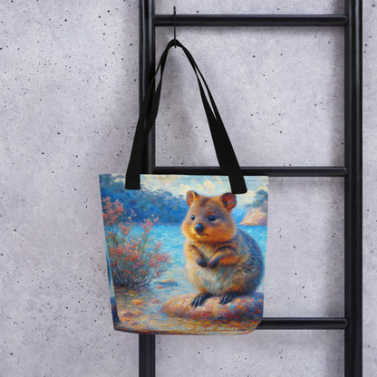 Cute Quokka Tote bag - Gregg Acini Adoree Designs - Tote Bag