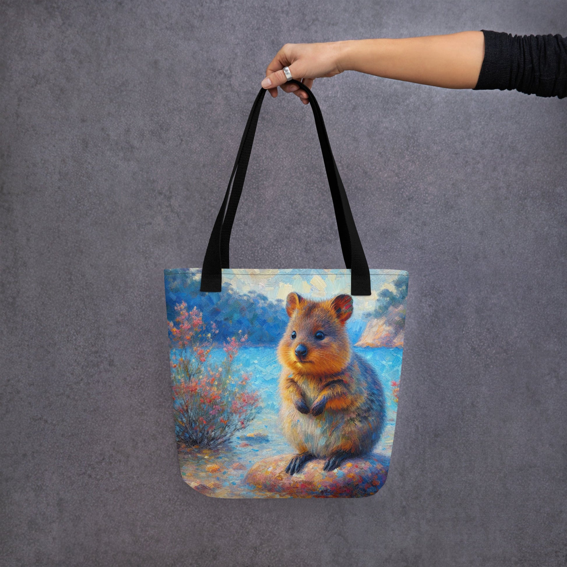 Cute Quokka Tote bag - Gregg Acini Adoree Designs - Tote Bag