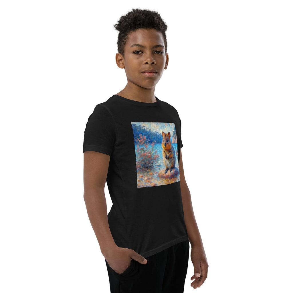 Cute Quokka Youth Short Sleeve T-Shirt - Gregg Acini Adoree Designs - Youth T-Shirt
