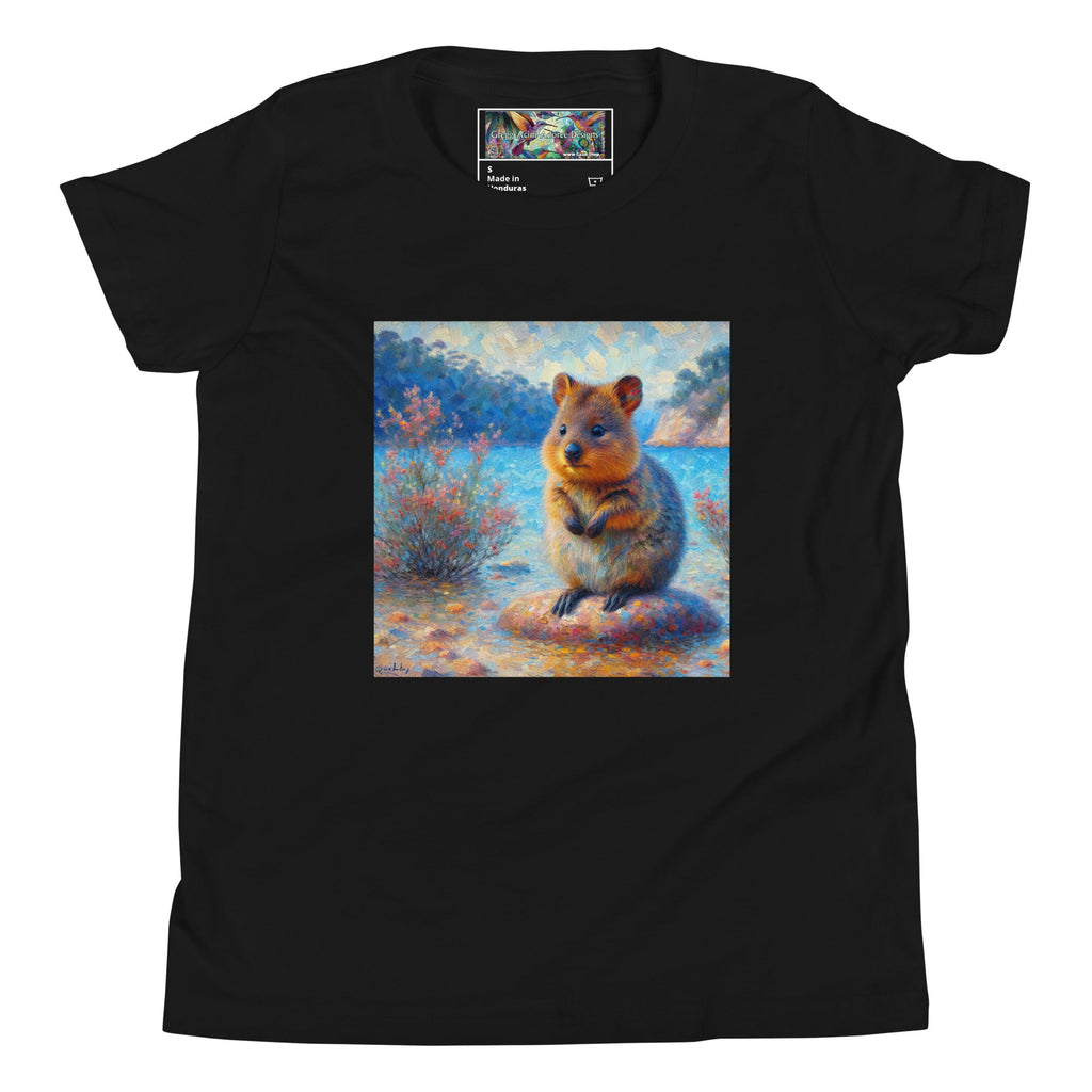 Cute Quokka Youth Short Sleeve T-Shirt - Gregg Acini Adoree Designs - Youth T-Shirt