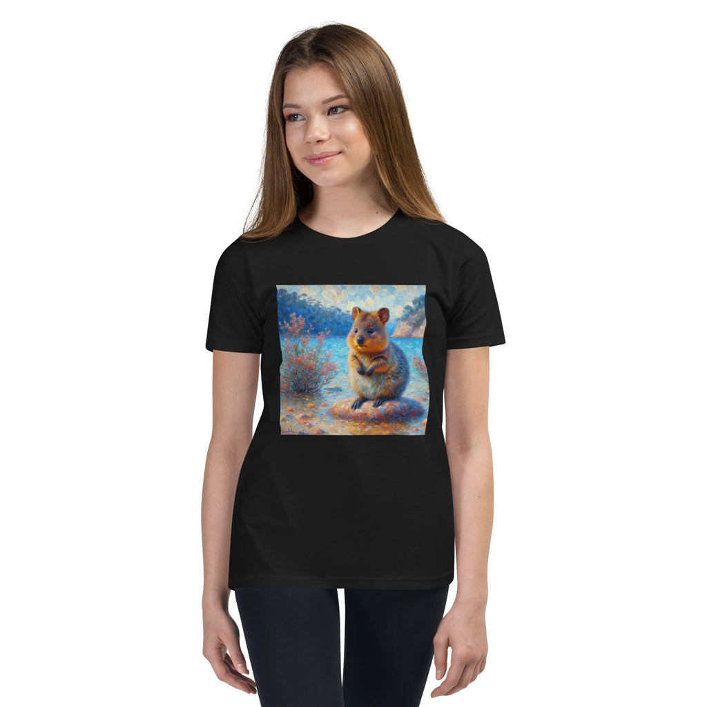 Cute Quokka Youth Short Sleeve T-Shirt - Gregg Acini Adoree Designs - Youth T-Shirt