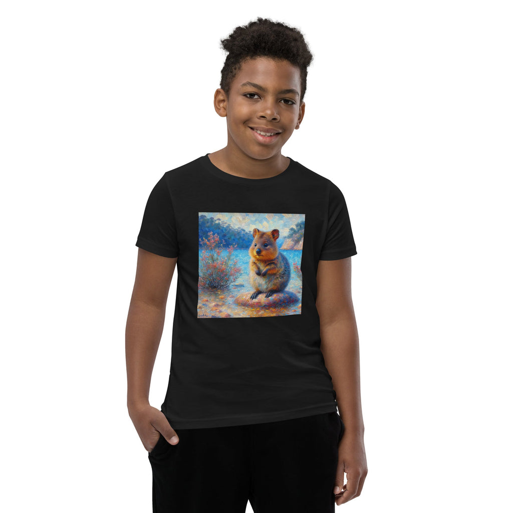 Cute Quokka Youth Short Sleeve T-Shirt - Gregg Acini Adoree Designs - Youth T-Shirt