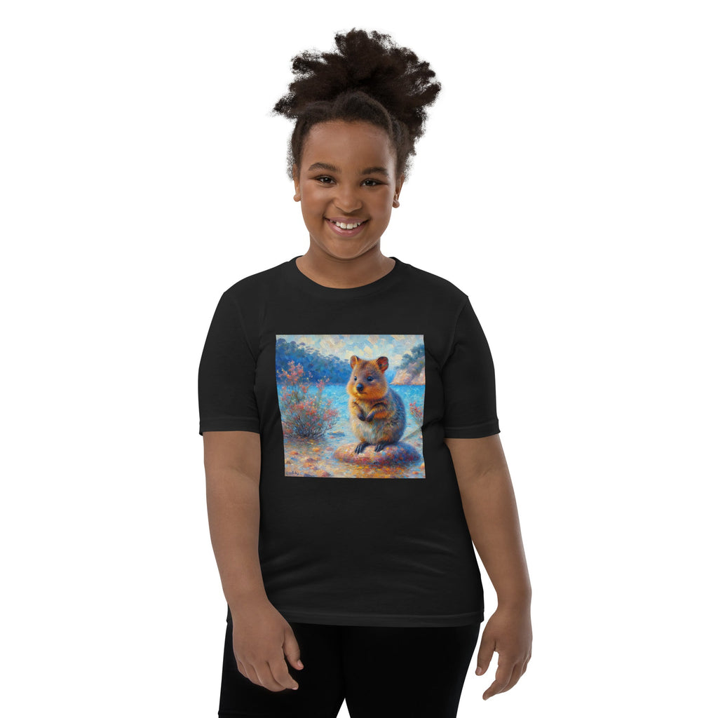 Cute Quokka Youth Short Sleeve T-Shirt - Gregg Acini Adoree Designs - Youth T-Shirt