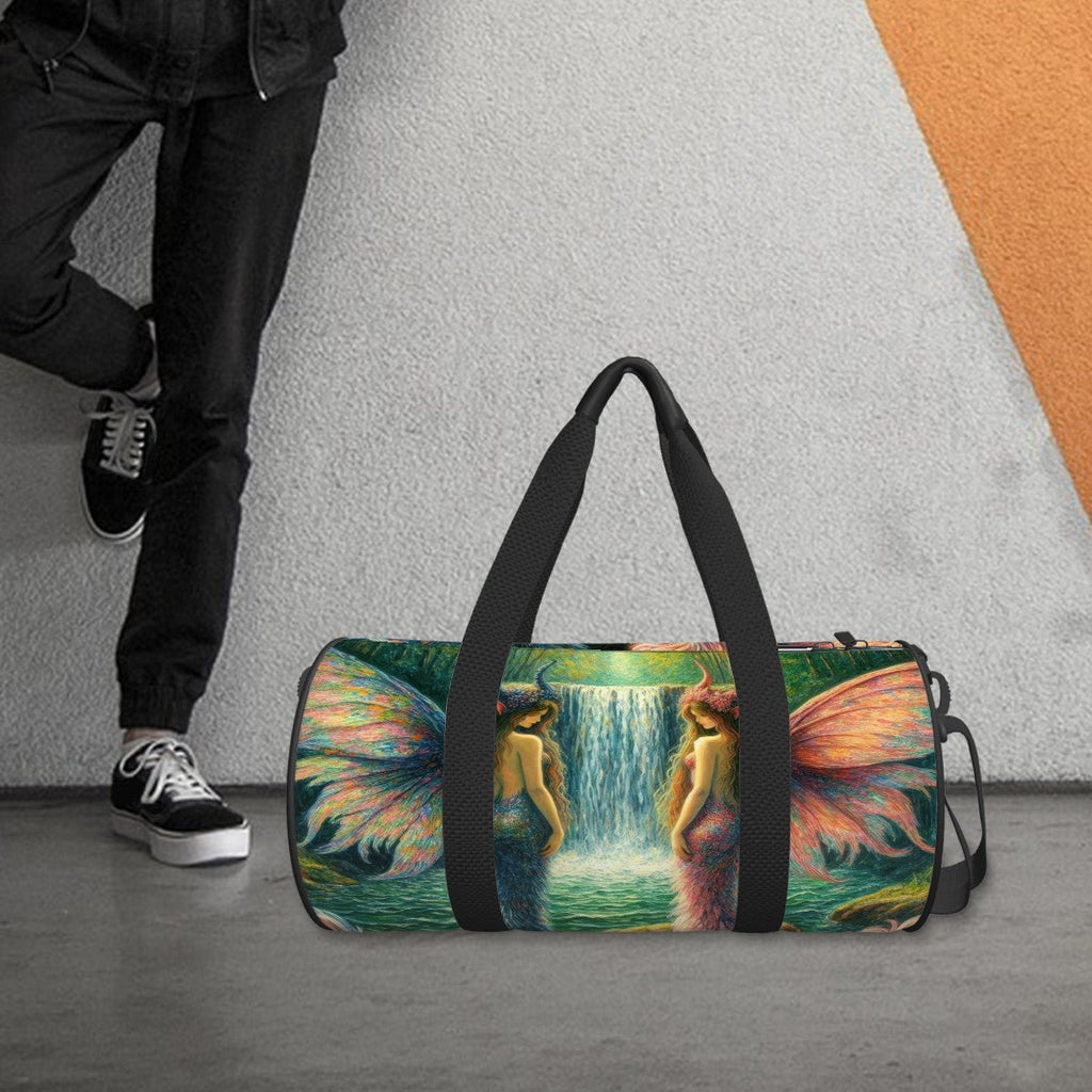 Cylinder Duffle Bag Large Capacity - Gregg Acini Adoree Designs - Luggage