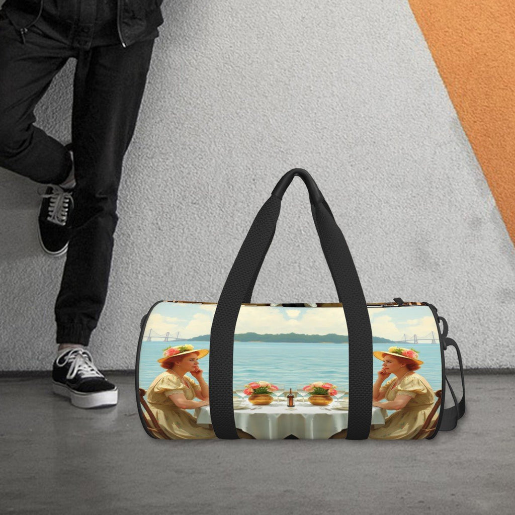 Cylinder Duffle Bag Large Capacity - Gregg Acini Adoree Designs - Luggage