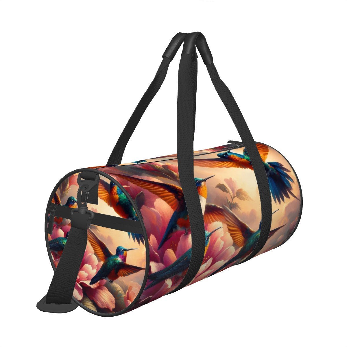 Cylinder Duffle Bag Large Capacity - Gregg Acini Adoree Designs - Luggage