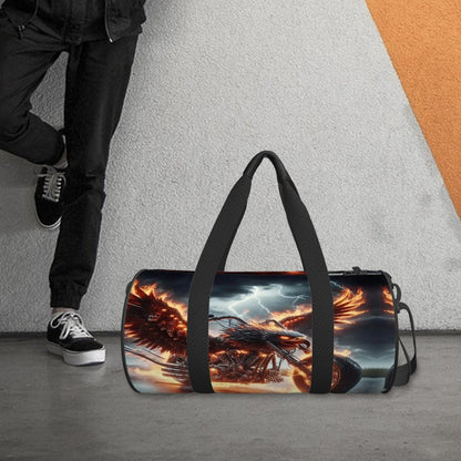 Cylinder Duffle Bag Large Capacity - Gregg Acini Adoree Designs - Luggage