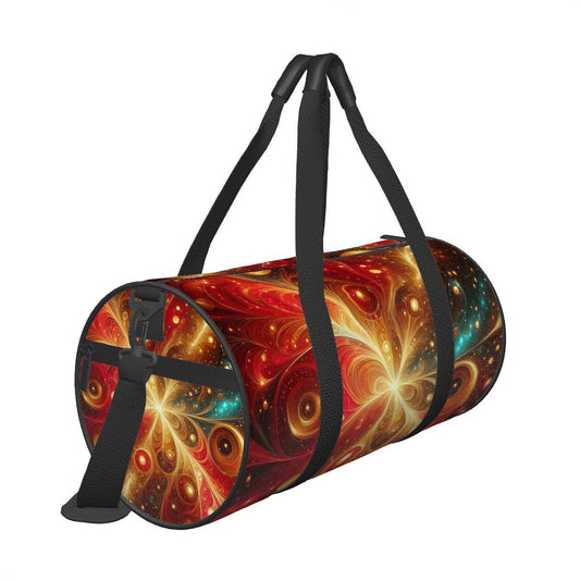 Cylinder Duffle Bag Large Capacity - Gregg Acini Adoree Designs - Luggage