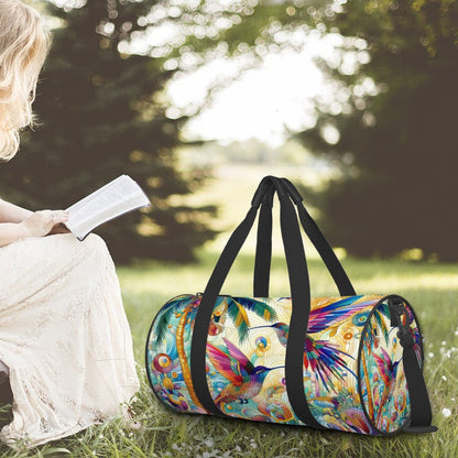 Cylinder Duffle Bag Large Capacity - Gregg Acini Adoree Designs - Luggage