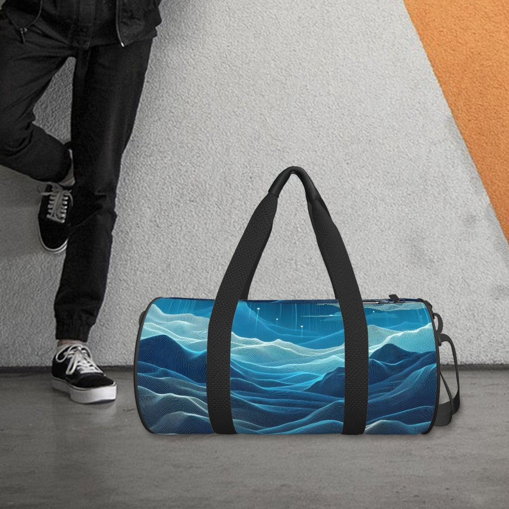 Cylinder Duffle Bag Large Capacity - Gregg Acini Adoree Designs - Luggage