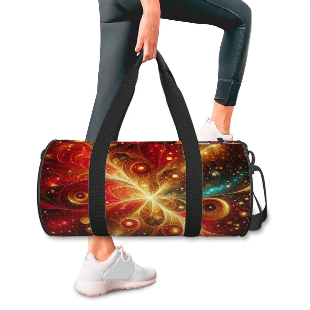 Cylinder Duffle Bag Large Capacity - Gregg Acini Adoree Designs - Luggage