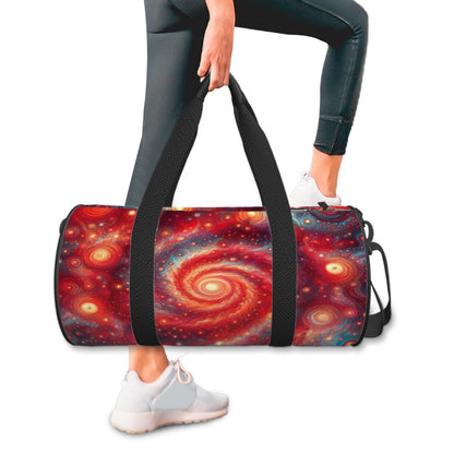 Cylinder Duffle Bag Large Capacity - Gregg Acini Adoree Designs - Luggage