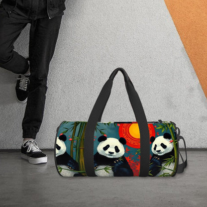 Cylinder Duffle Bag Large Capacity - Gregg Acini Adoree Designs - Luggage