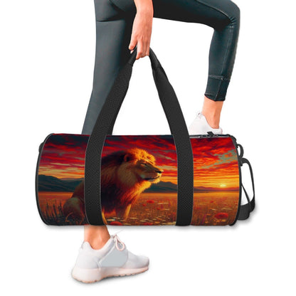 Cylinder Duffle Bag Large Capacity - Gregg Acini Adoree Designs - Luggage