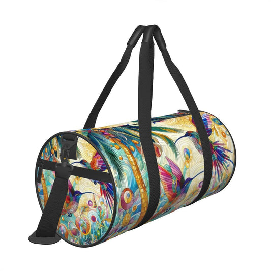 Cylinder Duffle Bag Large Capacity - Gregg Acini Adoree Designs - Luggage